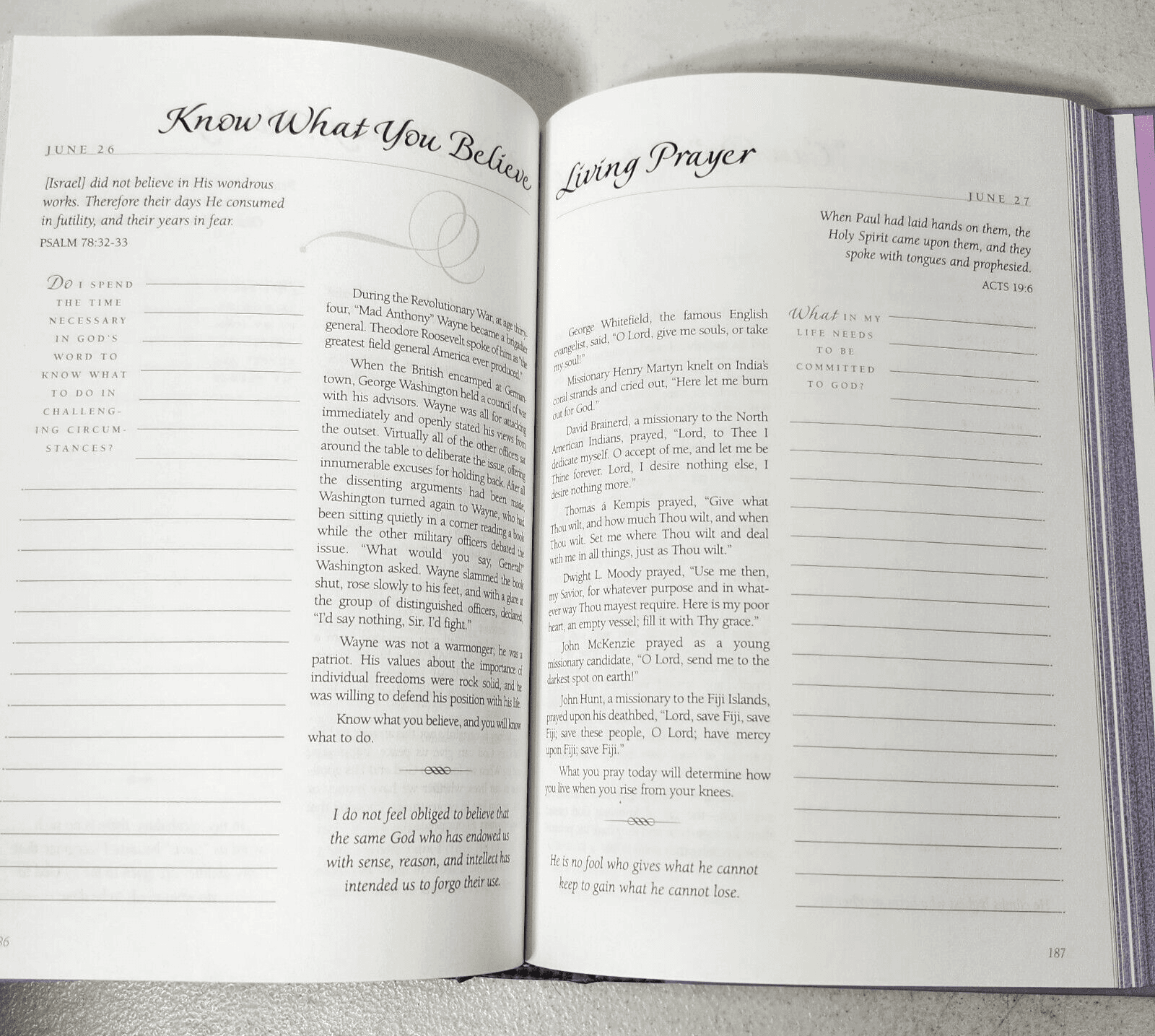 God's Little Devotional Journal for Women Inspirational Religious - Thumbnail 4