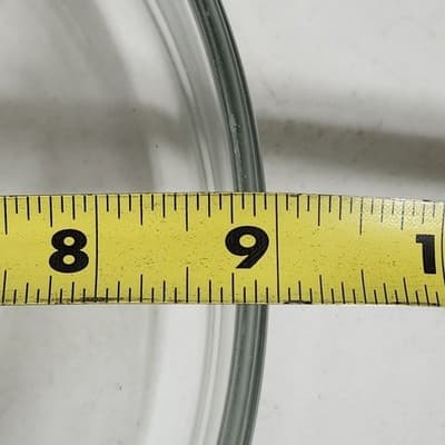Set of 2 Anchor Hocking #429 Clear Glass Casserole Dishes 1.5 Qt Baking - Thumbnail 3