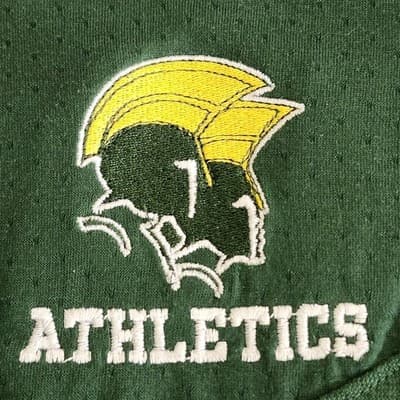 Nike Men's M Shirt Michigan State Spartans Long Sleeve Green Yellow - Thumbnail 7