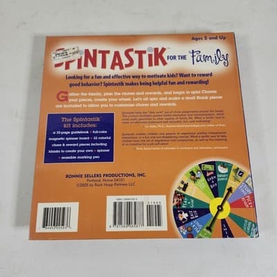Spintastik Chore Chart Game for Kids Daily Routine Visual Schedule Checklist - Thumbnail 3
