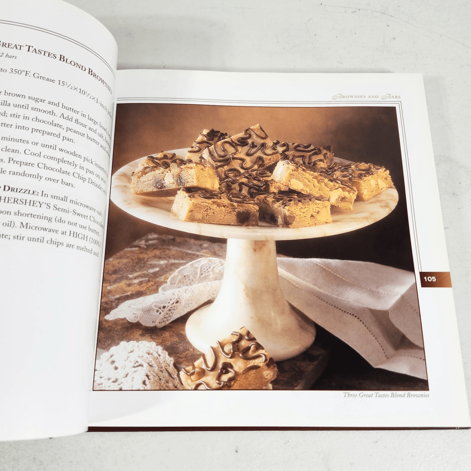 Hershey's Recipe Book Best-Loved Recipes Chocolate Cookies Cakes Desserts & More - Thumbnail 3