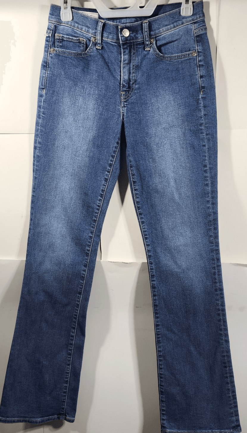 GAP Baby Boot Mid Rise Jeans Blue Wash Size 27x33 Classic Casual Normcore - Thumbnail 5