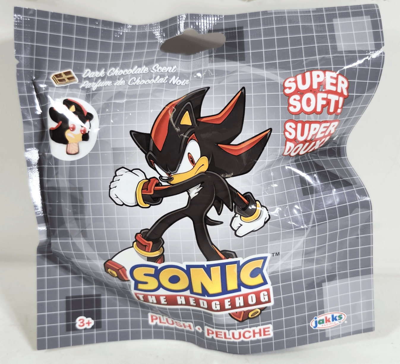 Sonic The Hedgehog Jakks Pacific Shadow Ice Cream Plush 2026 NEW