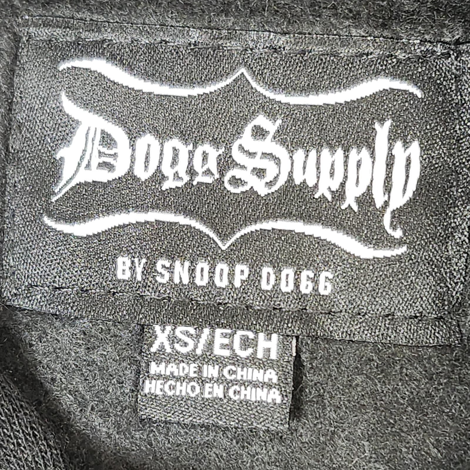 Snoop Dogg Men's Size XS Hoodie Black Graphic Hooded Sweatshirt NEW - Thumbnail 7