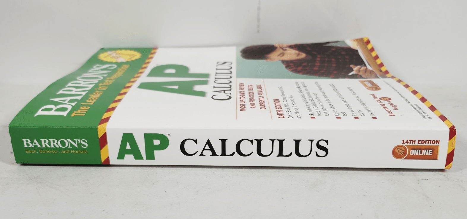 Barron's AP Calculus, 14th Edition - Paperback By Bock M.S., David - Thumbnail 3