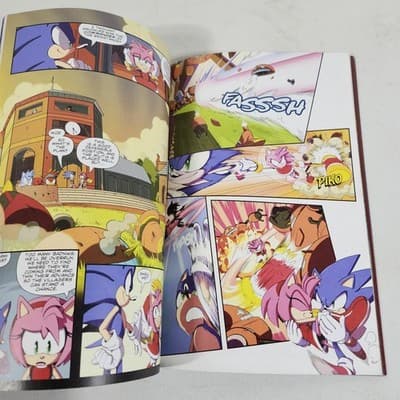 Sonic the Hedgehog Vol. 1: Fallout 2019 Tyson Hesse Cover Art - Thumbnail 2