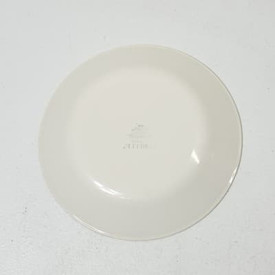 2 Corelle Tulip Rose Appetizer Plates 6.75" Blue Pink - Thumbnail 5