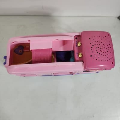 VTech Starlight Vacation Camper Pink Teaching Kids Toy Vehicle Tested Works - Thumbnail 4