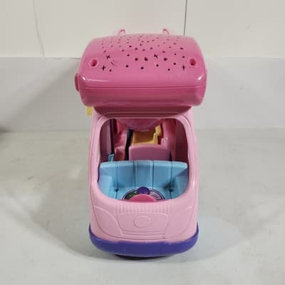 VTech Starlight Vacation Camper Pink Teaching Kids Toy Vehicle Tested Works - Thumbnail 9