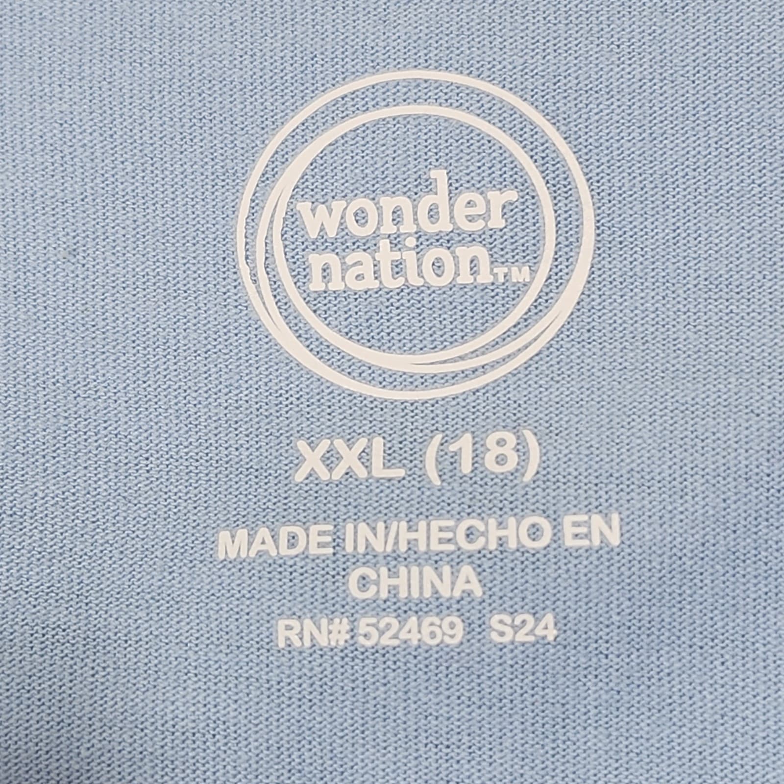Boys XXL Short Sleeve T-Shirt American Muscle Car Themed Tee Wonder Nation NEW - Thumbnail 8