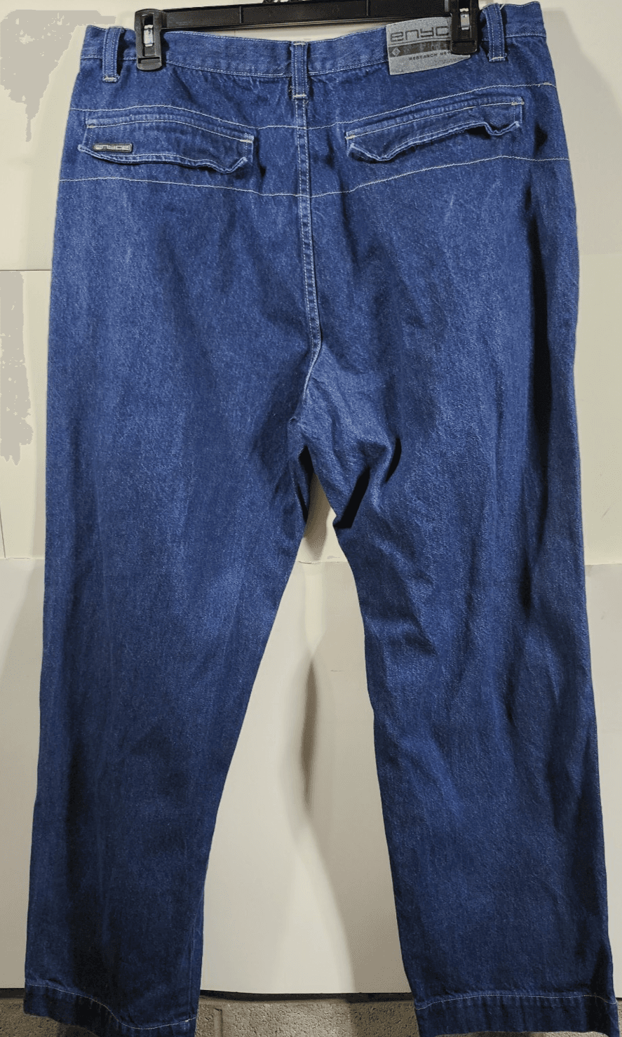 Vintage Enyce Jeans Mens 40x32 Blue Baggy Hip Hop Wide Leg Skater Streetwear Y2K - Thumbnail 4