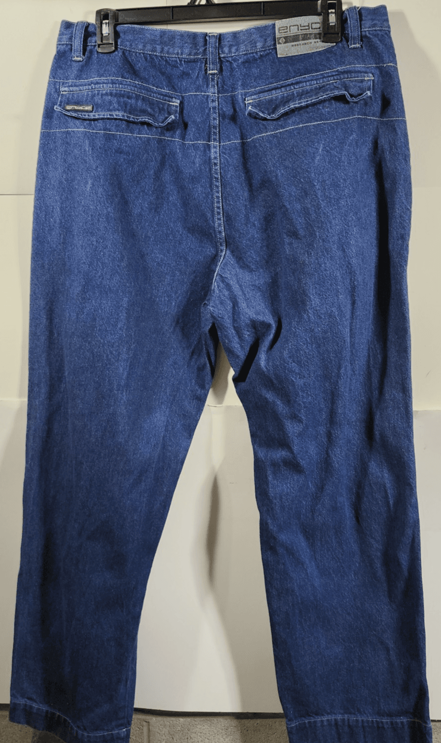 Vintage Enyce Jeans Mens 40x32 Blue Baggy Hip Hop Wide Leg Skater Streetwear Y2K - Thumbnail 6