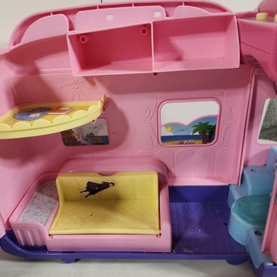 VTech Starlight Vacation Camper Pink Teaching Kids Toy Vehicle Tested Works - Thumbnail 11