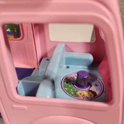 VTech Starlight Vacation Camper Pink Teaching Kids Toy Vehicle Tested Works - Thumbnail 13