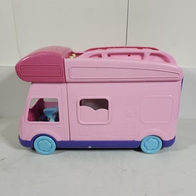 VTech Starlight Vacation Camper Pink Teaching Kids Toy Vehicle Tested Works - Thumbnail 7