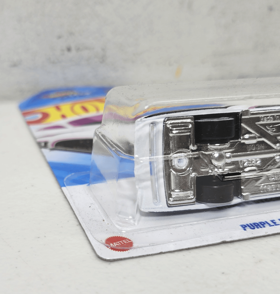 2025 Hot Wheels Purple Passion HW Designed By White Car 1/64 Toy Vehicle NEW - Thumbnail 5