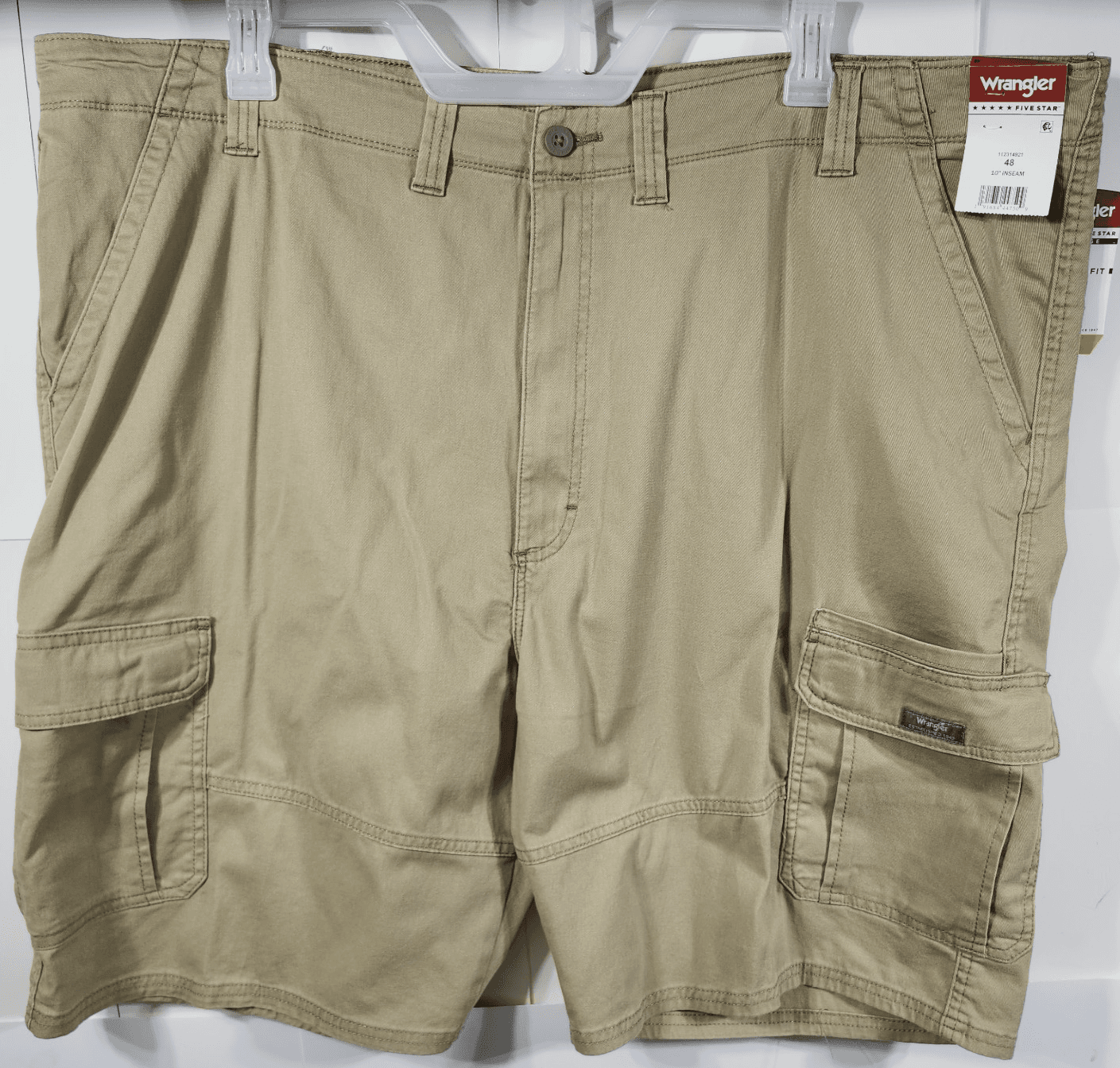 Wrangler Cargo Shorts Men's Relaxed Fit Size 48 NEW - Thumbnail 5