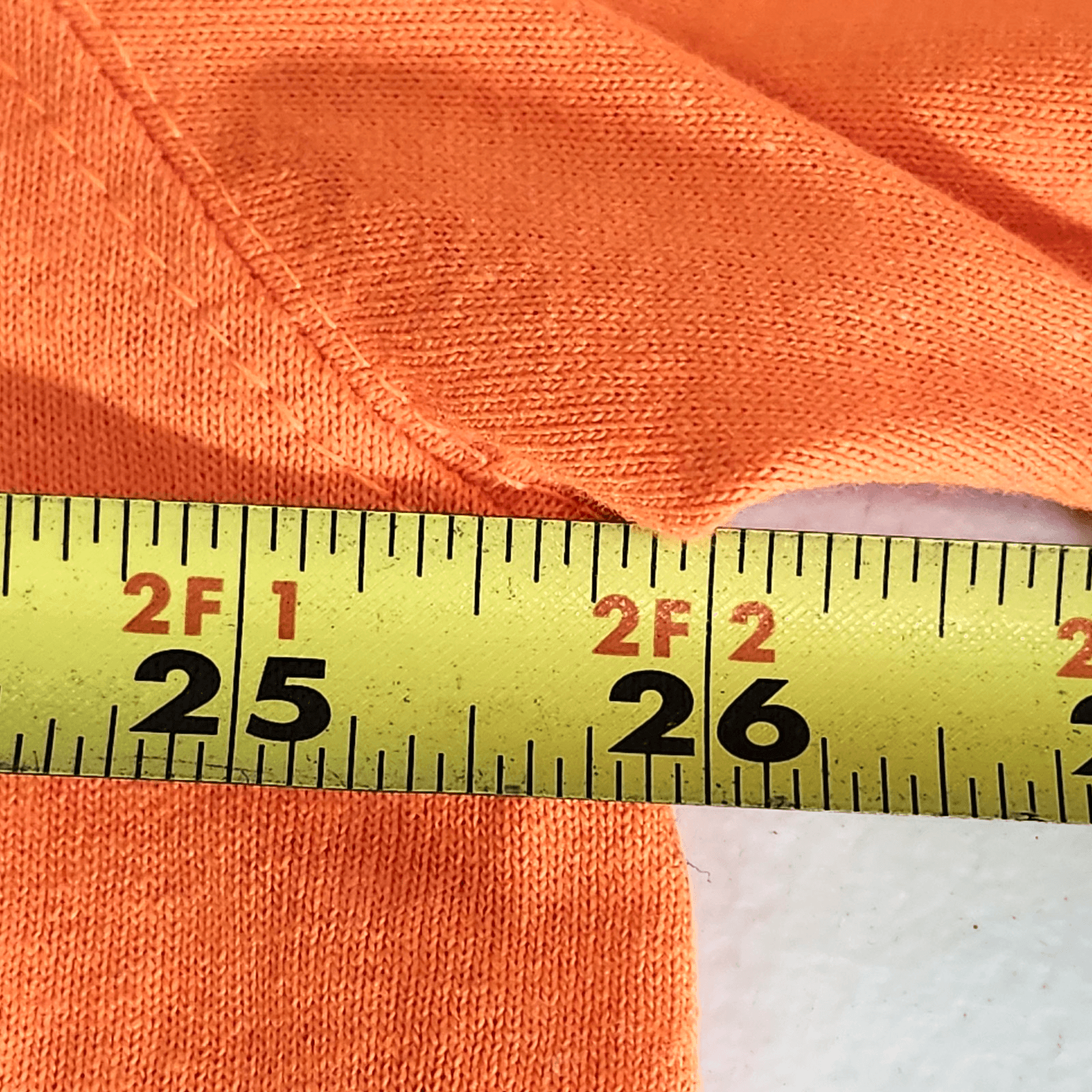 Dickies Men's XXL Work T Shirt Orange Safety Chest Pocket Short Sleeve NEW - Thumbnail 2