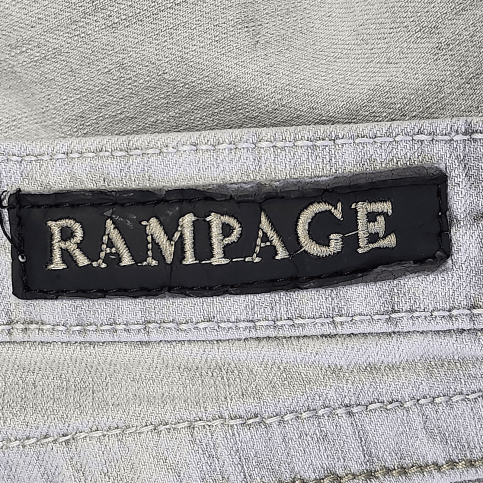 Rampage Jeans Womens Size 13 Gray Mid Rise Denim Pants - Thumbnail 10