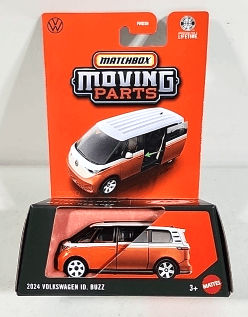 Matchbox 2026 Moving Parts 2024 Volkswagen Id. Buzz Car 1/64 Toy Vehicle NEW - Thumbnail 5