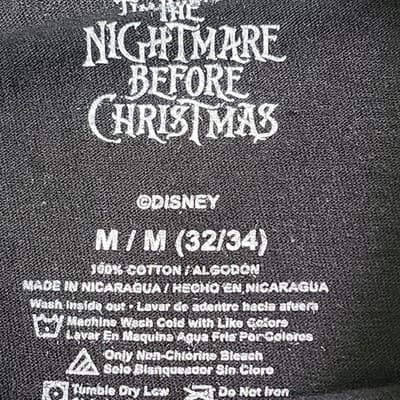Nightmare Before Christmas Pumpkin King Jack Men's M T-Shirt Graphic NEW - Thumbnail 8