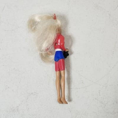 Vintage Collectible 1990s Lifeguard Barbie Doll Mcdonalds Happy Meal Toy 4.75” - Thumbnail 5