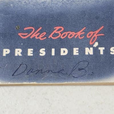 VTG 1954 The Book of Presidents Cleveland Flux Co. Advertising - Thumbnail 6