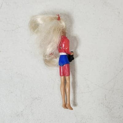 Vintage Collectible 1990s Lifeguard Barbie Doll Mcdonalds Happy Meal Toy 4.75” - Thumbnail 6