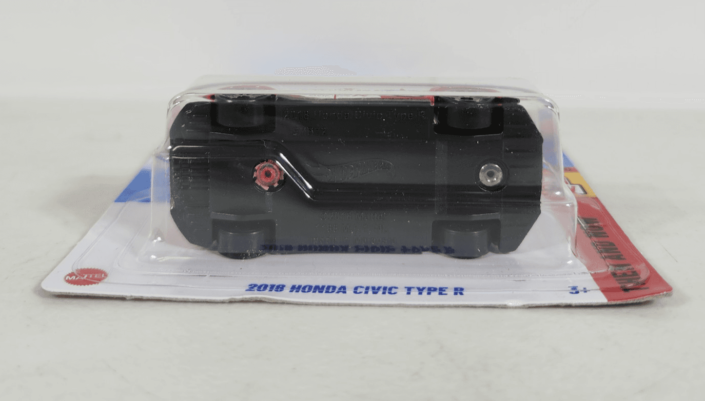 2025 Hot Wheels Then And Now 2018 Honda Civic Type R Red Car 1/64 Toy Vehicle - Thumbnail 4