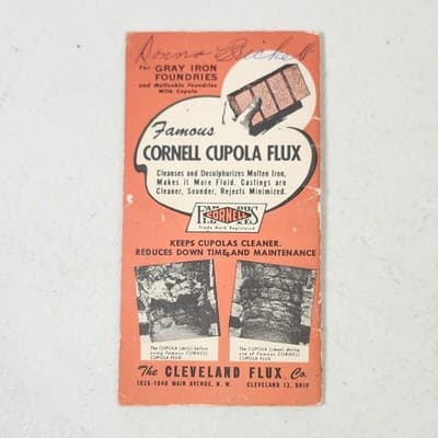 VTG 1954 The Book of Presidents Cleveland Flux Co. Advertising - Thumbnail 8