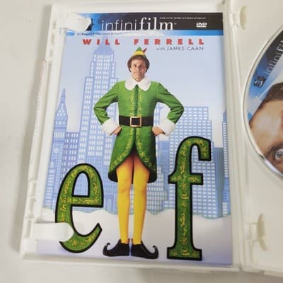ELF Movie Will Farrell 2003 Infinifilm DVD - Thumbnail 5