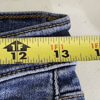 Banana Republic Women's Jeans Size 25/0 Petite Sculpt Skinny Blue Denim Pants - Thumbnail 2