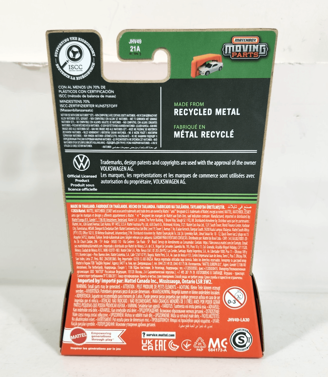 Matchbox 2026 Moving Parts 2024 Volkswagen Id. Buzz Car 1/64 Toy Vehicle NEW - Thumbnail 3