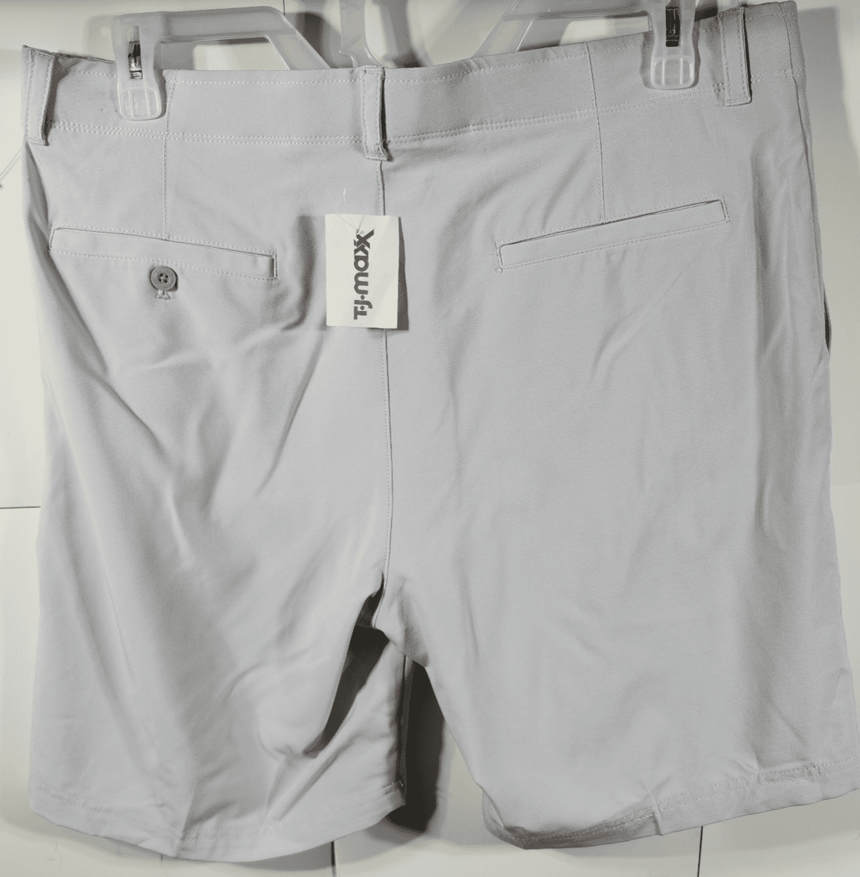 Grand Slam Men's 38 Chino Golf Shorts Gray NEW - Thumbnail 6