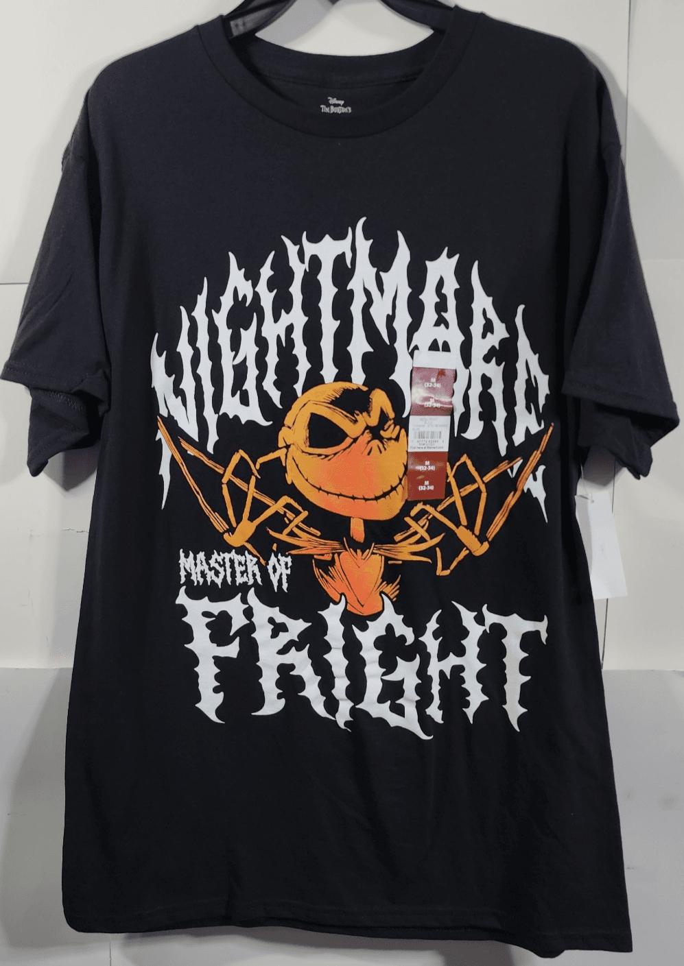 Nightmare Before Christmas Pumpkin King Jack Men's M T-Shirt Graphic NEW - Thumbnail 5