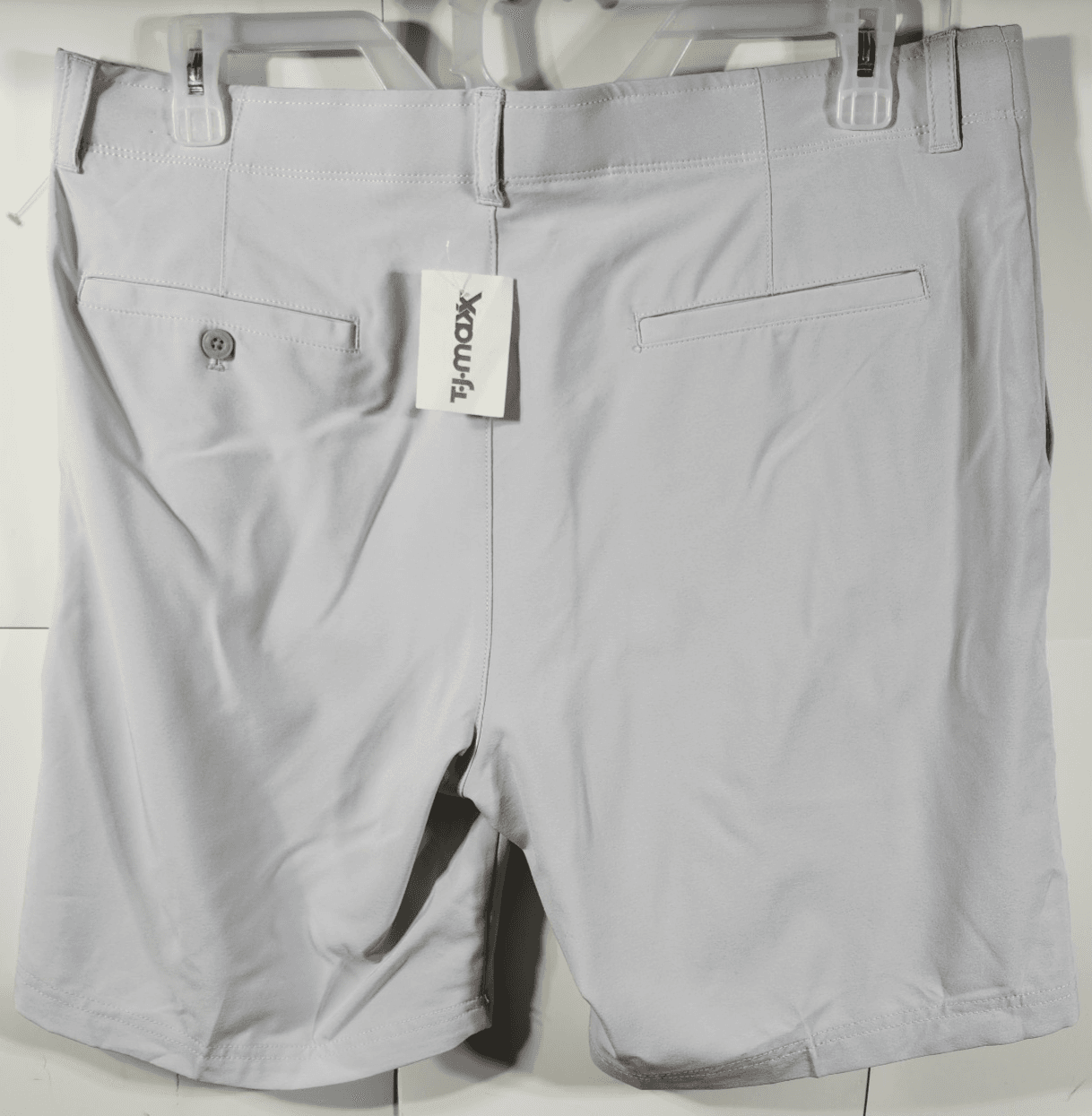 Grand Slam Men's 38 Chino Golf Shorts Gray NEW - Thumbnail 4