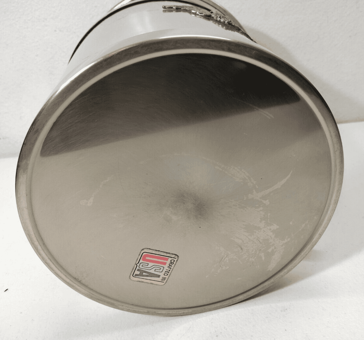 Large Tankard Mug Jar American Eagle Logo Home Bar Decor Made in USA 10" Tall - Thumbnail 8