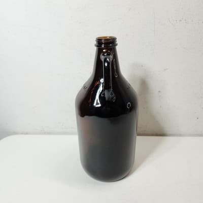 Canteen Brewhouse 64 ounce Brown Glass Beer Bottle Empty - Thumbnail 3