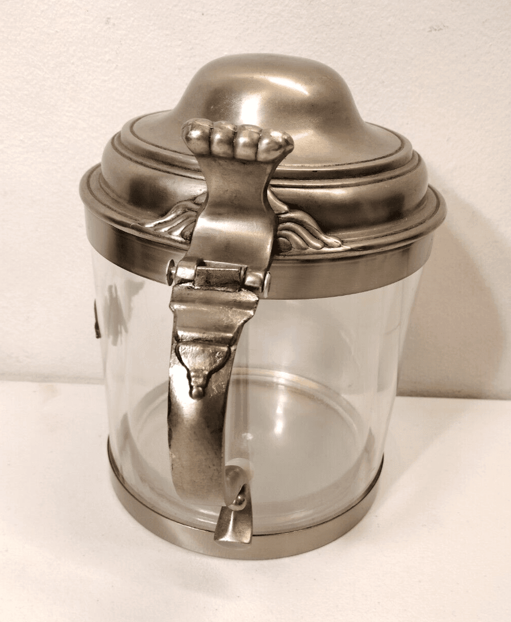 Large Tankard Mug Jar American Eagle Logo Home Bar Decor Made in USA 10" Tall - Thumbnail 5