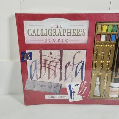 The Calligrapher’s Studio Set Kit Claire Secrett Sealed NEW - Thumbnail 4