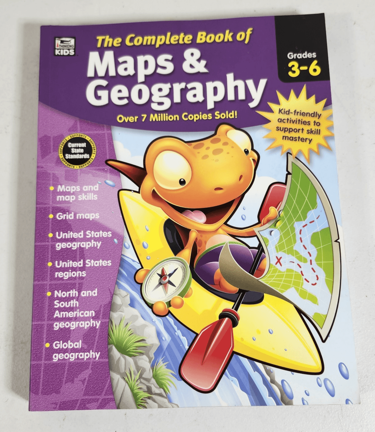 Complete Book of Maps and Geography Workbook Global Paperback