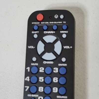 RCA 4-Device (DVD Satellite-Cable VCR TV) Universal Remote Control RCR504BE - Thumbnail 3