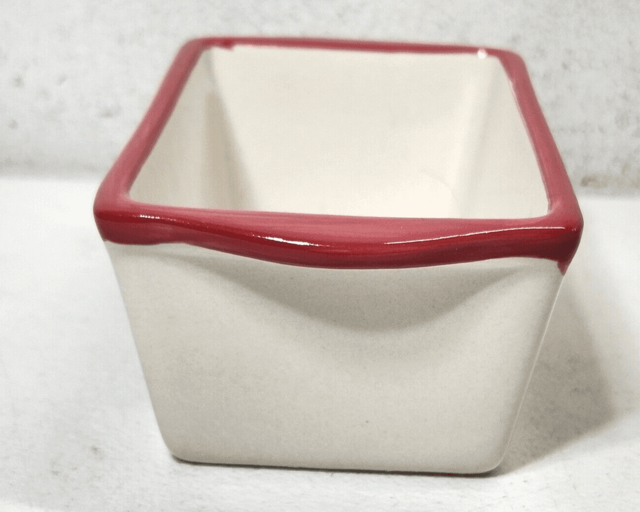Winter Theme Nantucket Mini Loaf Pan Decorative City Holiday Scene 5.5" X 3.5" - Thumbnail 4