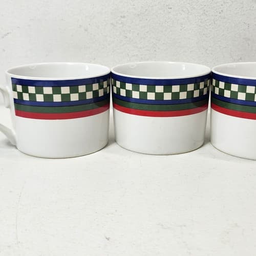 4 Ella's Rooster Bob Timberlake Cups Mugs Set Bundle Lot 106 - Thumbnail 4