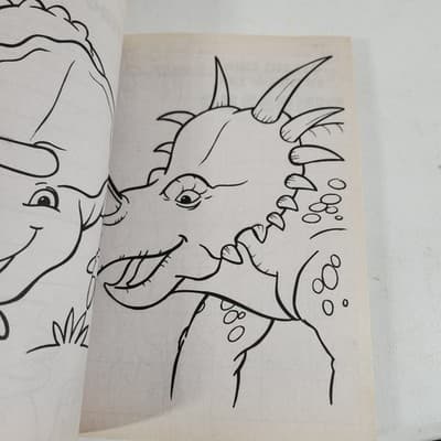 Jurassic Giants Coloring Book 400 Pages With Stickers & Doyer By Jan Sovak - Thumbnail 8