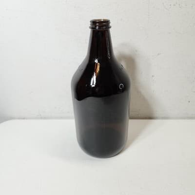 Canteen Brewhouse 64 ounce Brown Glass Beer Bottle Empty - Thumbnail 5
