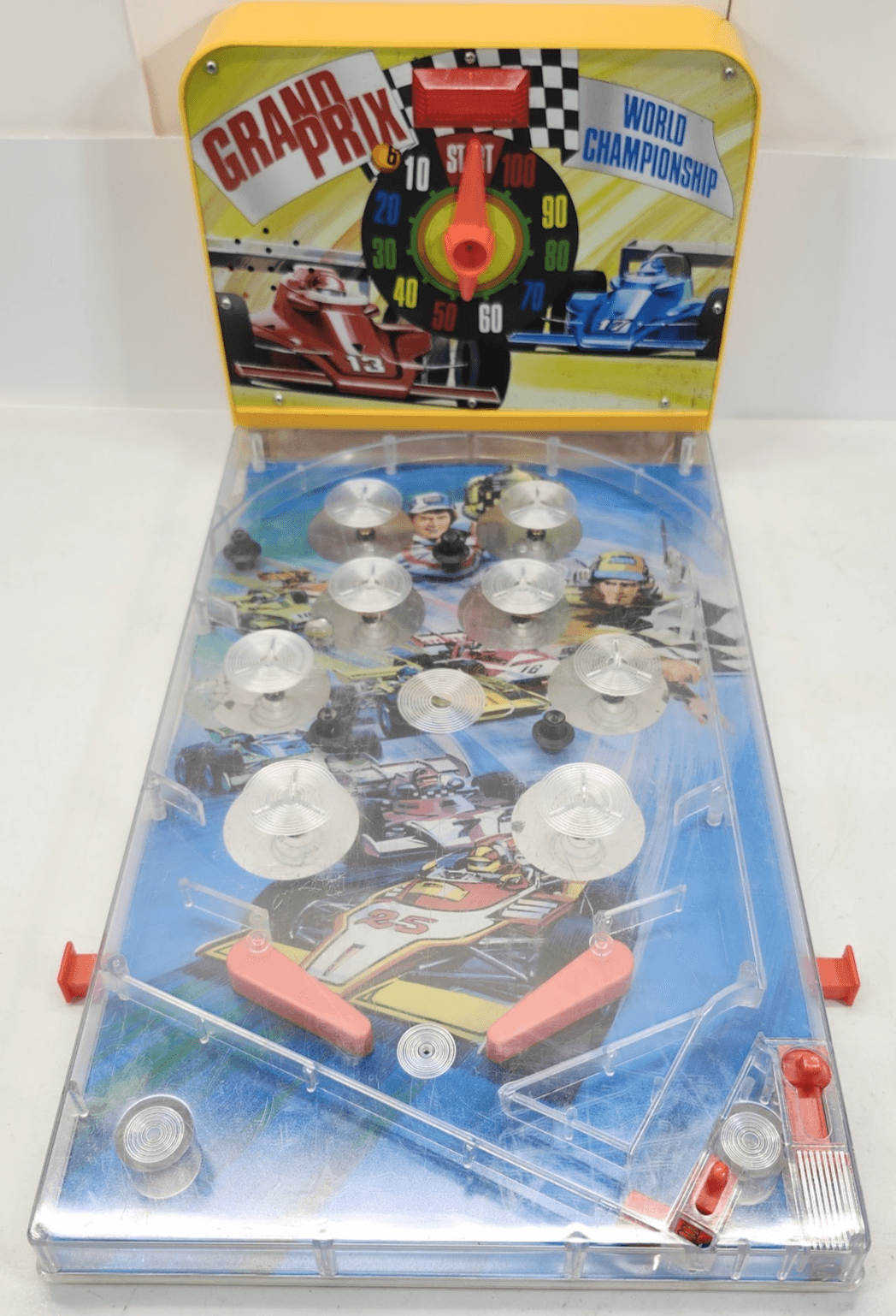 Vintage Battery Operated Pin Ball Machine Game Non Working Toy - Thumbnail 2