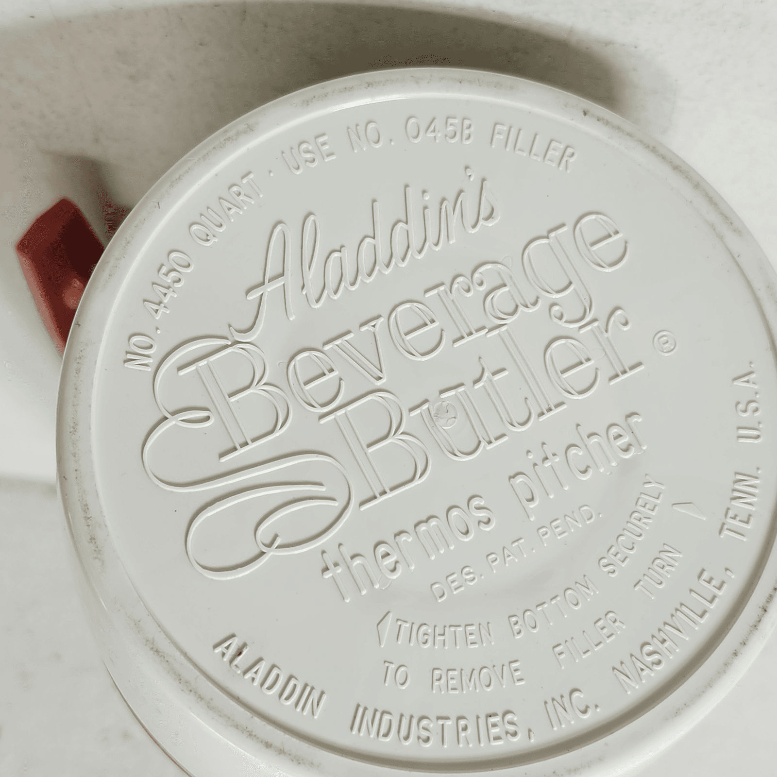 Vintage Aladdin Beverage Butler 1 Quart Insulated Hot/Cold Pitcher Retro - Thumbnail 11