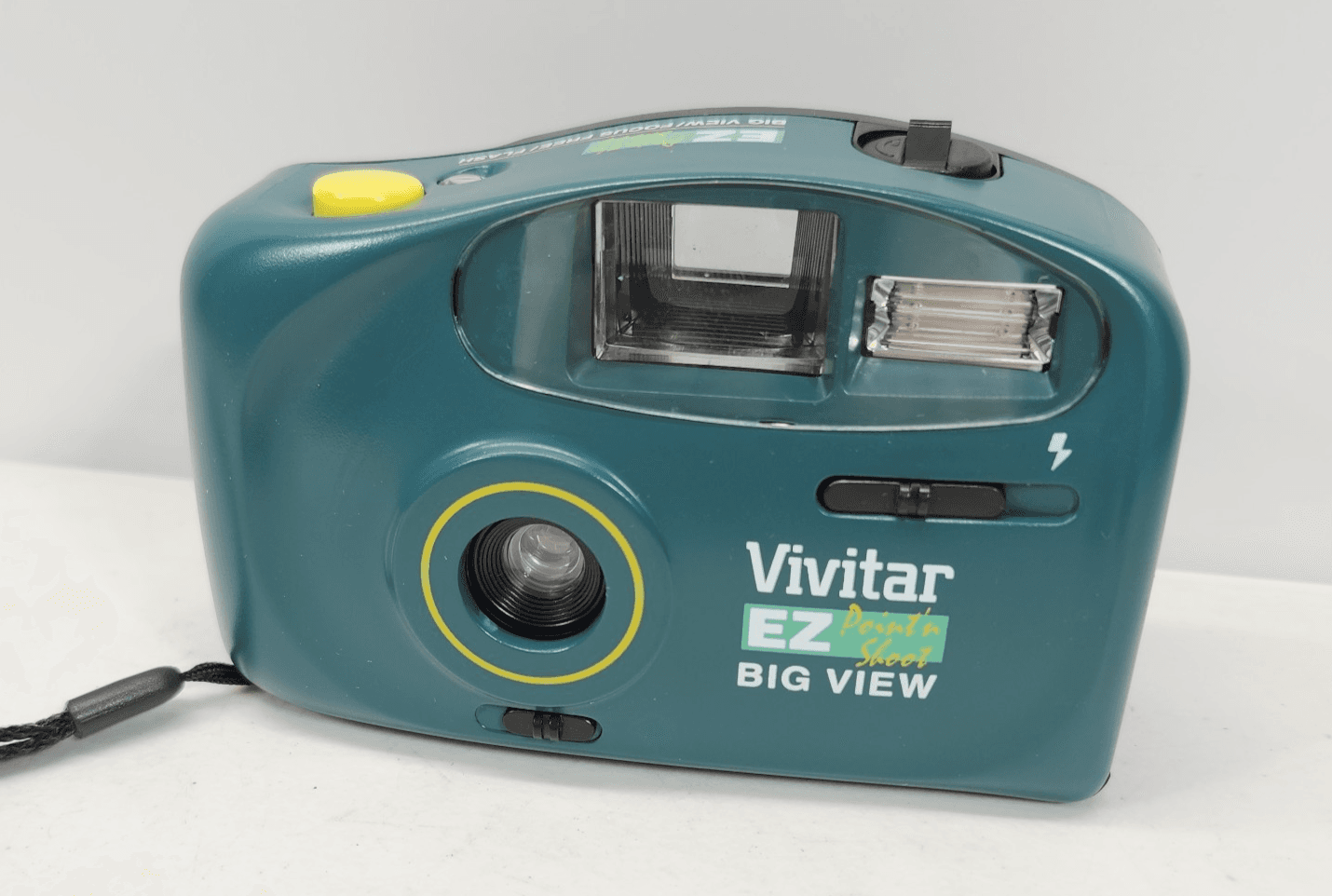 Vivitar EZ Point & Shoot Big View Film Camera Green 35MM