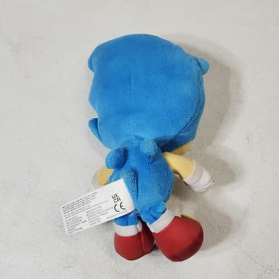 Sonic the Hedgehog Plush 9" Stuffed Animal Toy Figure Sega Jakks Pacific - Thumbnail 5